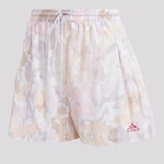 Shorts adidas Aop - Feminino BRANCO