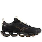 Tênis Mizuno Wave Prophecy13 - Masculino PRETO/OURO