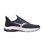 Tênis Mizuno Wave Zest + 3 Pares Meia Mizuno - Masculino AZUL ESC/PRETO