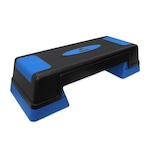 Kit de Steps de Ginástica - 70,5cm X 28,5cm - 2 Unidades PRETO/AZUL