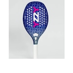 Raquete de Beach Tennis Yzzy Friends AZUL ESC/BRANCO