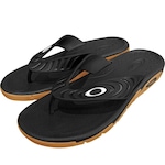 Chinelo Oakley Crowd Gum - Masculino PRETO