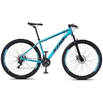 Bicicleta Aro 29 Krw Alumínio Tz Freio A Disco - Shimano - 21 Marchas AZUL/PRETO