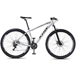 Bicicleta Aro 29 Krw Alumínio Tz Freio A Disco - Shimano - 21 Marchas BRANCO/PRETO