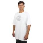 Camiseta Rusty Peking Extra Grande - Masculina BRANCO