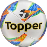 Bola de Futebol de Campo Topper Samba Velocity Pro 2024 BRANCO/VERMELHO