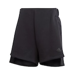 Shorts adidas Z.N.E. - Feminino PRETO