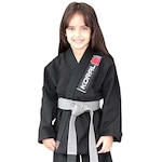 Kimono Jiu Jitsu Koral Trançado - Infantil PRETO