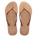 Chinelo Havaianas Slim Gloss - Feminino BEGE