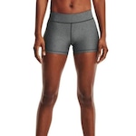 Shorts Under Armour Treino Mid Rise - Feminino CINZA ESCURO