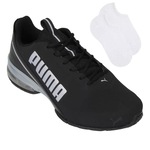 Tênis Puma Cell Divide V2 Masculino + Par de Meia PRETO/CINZA