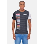 Camiseta Onbongo Especial Wood - Masculina PRETO