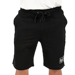 Short de Moletom Everlast Outline - Masculino PRETO