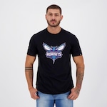 Camiseta New Era Nba Charlotte Hornets - Masculina PRETO