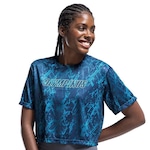 Camiseta Olympikus Box Complemento - Feminina AZUL