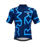 Camisa de Ciclismo Mauro Ribeiro Identité - Masculina AZUL