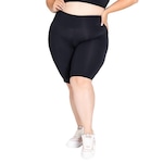 Bermuda Trinys Essential Flex F-15439 Plus Size - Feminina PRETO