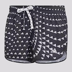 Short adidas Brand Love - Feminino PRETO