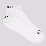 Meia Cano Baixo Oakley Show Sock II - Masculina BRANCO