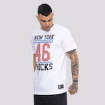 Camiseta NBA New York Knicks - Masculina BRANCO