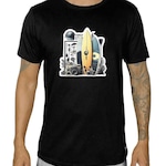 Camiseta Wss Surf Moments Prime - Masculina PRETO