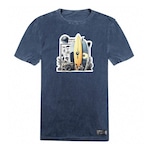 Camiseta Wss Estonada Surf Moments Prime - Masculina AZUL