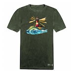 Camiseta Wss Estonada Lighthouse Prime - Masculina VERDE