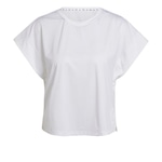 Camiseta adidas Studio - Feminina BRANCO