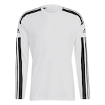 Camiseta adidas Manga Longa Squad 21 Jsy Ls - Masculino BRANCO