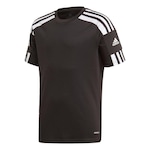 Camisa adidas Squad 21 Jsy Y - Infantil PRETO