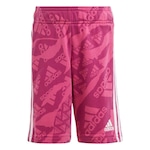 Bermuda adidas Lk Camlog Ft Sh - Infantil ROSA