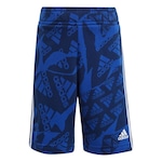 Bermuda adidas Lk Camlog Ft Sh - Infantil AZUL