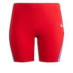 Shorts adidas W Fi 3S Biker - Feminino VERMELHO