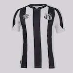 Camisa do Santos Fc Ii 2022 Umbro - Masculina PRETO