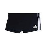 Sunga Boxer adidas 3 Listras - Adulto PRETO