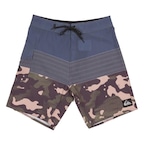 Bermuda Quiksilver Boardshort Swell Panel Camo 18 - Masculina CINZA