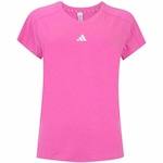 Camiseta adidas Essentials Min - Feminina ROSA CLA/BRANCO