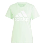 Camiseta adidas Big Logo - Feminina Verde Claro/Branco