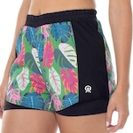 Short Rainha 2 Em 1 View Beach Tennis - Feminino ESTAMPADO