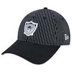 Boné New Era 920 St Logo History Lasrai Blk - Strapback - Adulto PRETO