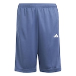 Shorts adidas Train Essentials 3-Stripes Infantil AZUL