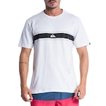 Camiseta Quiksilver New Lines - Masculina BRANCO