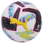 Bola de Futebol de Campo Puma Orbita Laliga 1 Ms Mini Unissex BRANCO/AMARELO