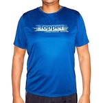 Camiseta Topper Masculina Stamp Logo Plus Size Masculino AZUL ESCURO