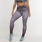 Calça Legging FitDance Classic - Feminina CINZA ESC MESCLA