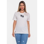 Camiseta Ecko Estampada - Feminina Off White