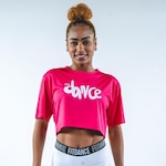 Blusa Cropped FitDance Dry Fit - Feminina ROSA