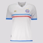 Camisa do Bahia I 2023 Torcedor Esquadrão - Feminina BRANCO