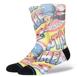 Meia Cano Alto Stance Collab Marvel No Cavities - Adulto AMARELO