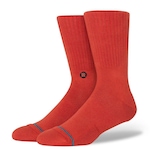 Meia Cano Alto Stance Icon - Adulto VERMELHO